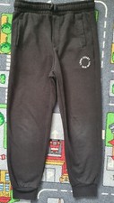 Zara boys kids black joggers pants trousers