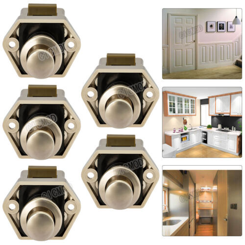 Push button catch lock - 5x,