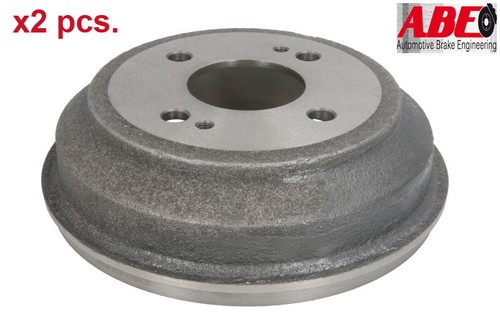 Pcs rear brake drum - x2,