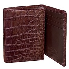 Men's Brown Crocodile Skin