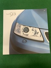SAAB 93 SALES BROCHURE 2007 63