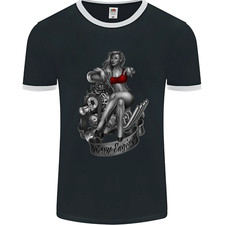 Sexy Engine Muscle Car Hot Rod