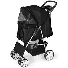 Pet Travel Stroller Dog Cat
