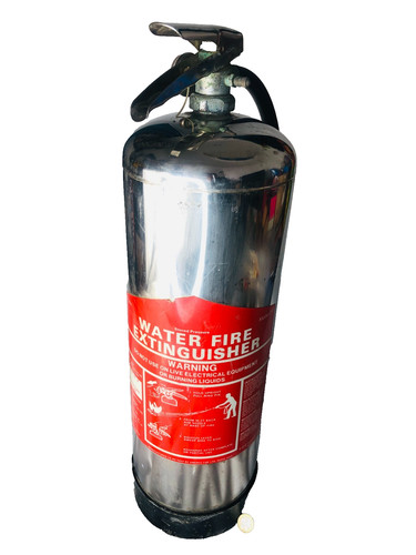 Chrome fire extinguisher empty - fire,