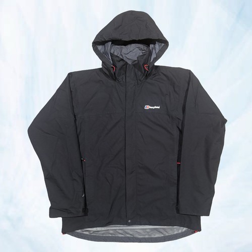 Mens black berghaus aq2 hooded - mens,