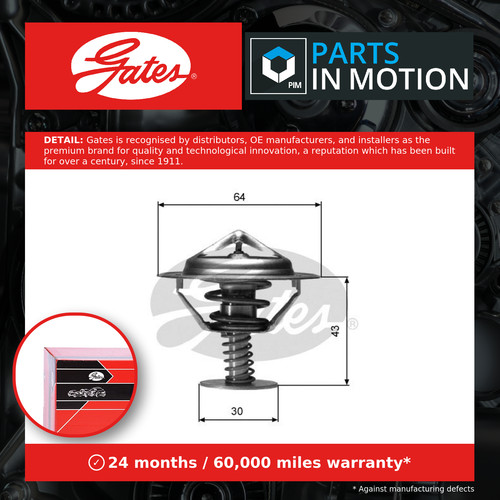 Coolant thermostat fits nissan - coolant,