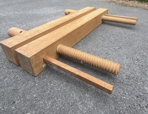 Large wooden bookbinding - 24”,