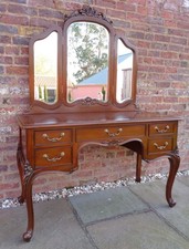 LOUIS STYLE DRESSING TABLE SO FRENCH BED AND BEDSIDE TABLES TO MATCH AVAILABLE