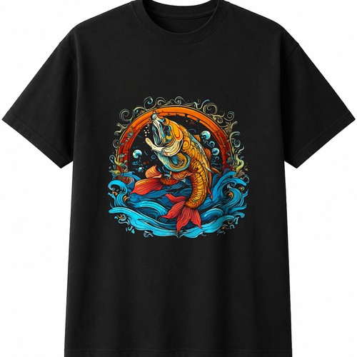 Ghost carp the waves - ghost,