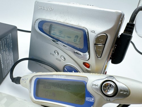 Sharp mt770 silver minidisc - sharp,