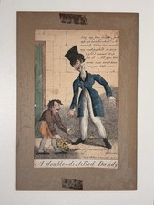 George Cruikshank etching “A