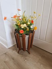 Vintage Wooden Coal Bucket