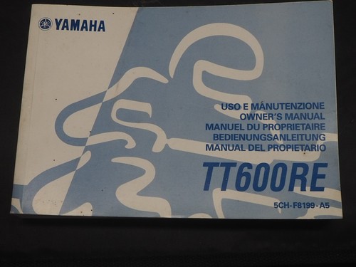 Yamaha tt600re 2003 tt600 - tt600re,