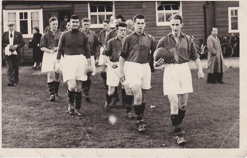 Unknown football postcard - football, ~