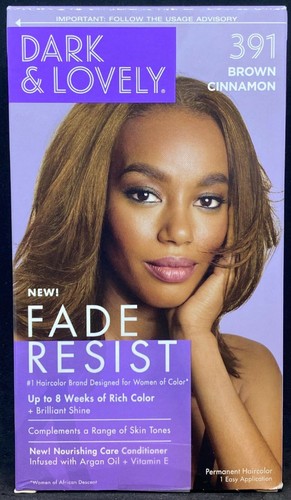 Dark and lovely hair dye - and,