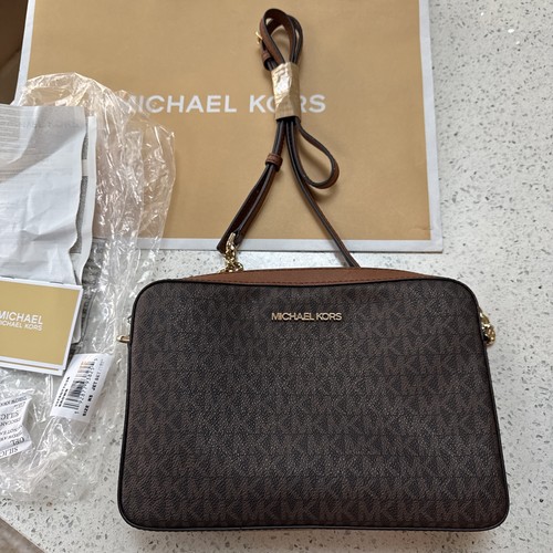 Michael kors brown logo - brown,