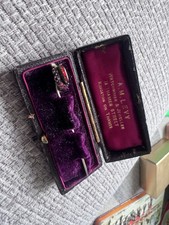 Antique Victorian Stick Pin with Red stones 