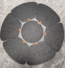 Beautiful Felt Place Mats 6+1