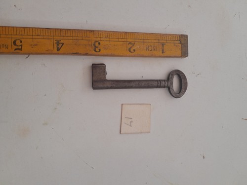 Old key blank vintage - blank, 17