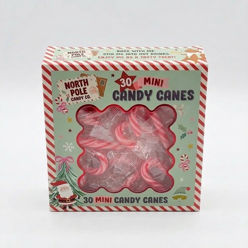 30pk north pole mini candy - north,