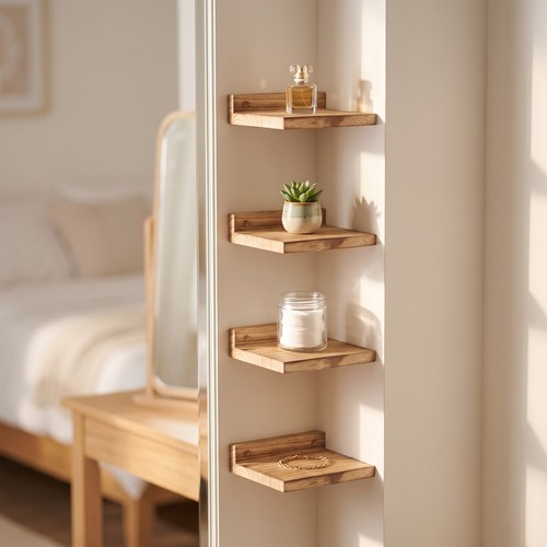 Set floating wall - set, shelves