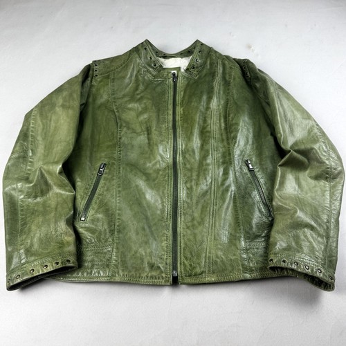 Mens vintage green - green, genuine