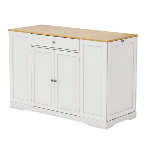 Mobile kitchen island - 53",