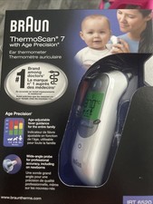 Braun ThermoScan 7 IRT6520 Digital Ear Thermometer Age-Precision Technology