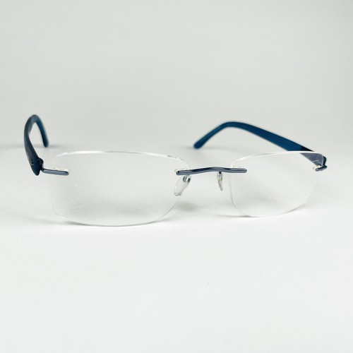 Silhouette eyeglasses blue - eyeglasses,