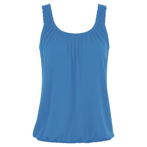 Womens jersey bubble vest neck - jersey,