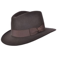 Gents Crushable Brown Indiana