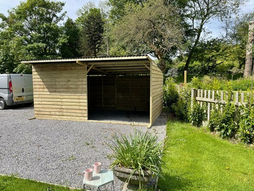 Mobile field shelter 12 - 16', x