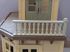 Sylvanian Families Beechwood Hall Spare Balcony Railing, Long Front Railing