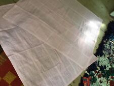 Original Vintage 1950/60 Pale Pink baby cot/ pram blankets/ covers  33”x38”