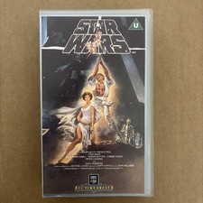 Star wars vhs tape - wars,
