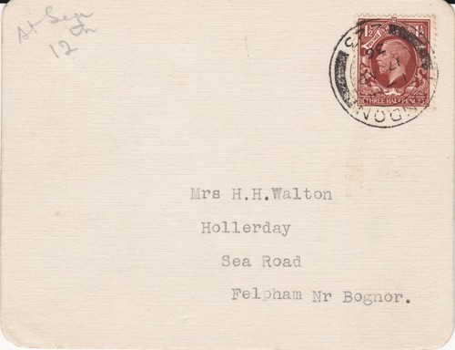 Paquebot card hollerday - to,