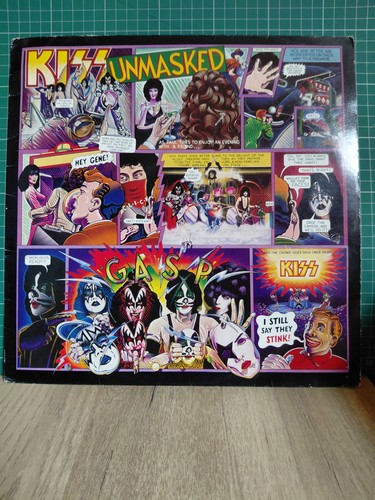 Kiss unmasked vinyl lp - unmasked,