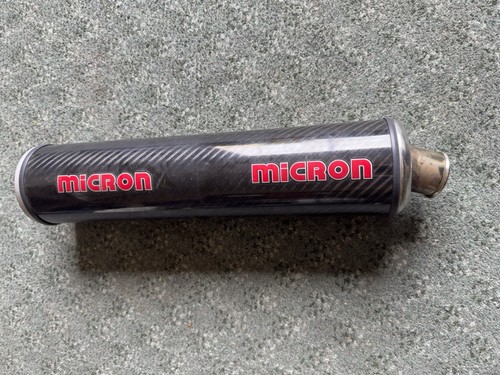 Micron rear silencer - rear,
