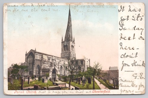 Chesterfield parish church - chesterfield,
