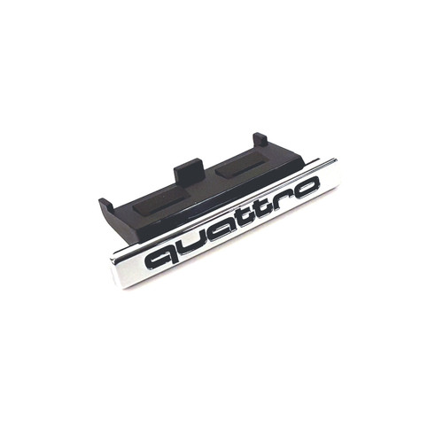 Genuine audi emblem quattro - genuine,