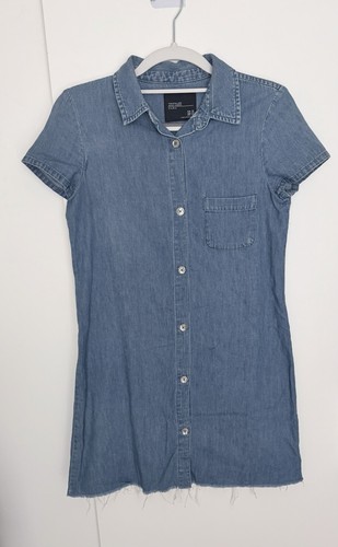 Zara trafaluc blue - denim, shirt