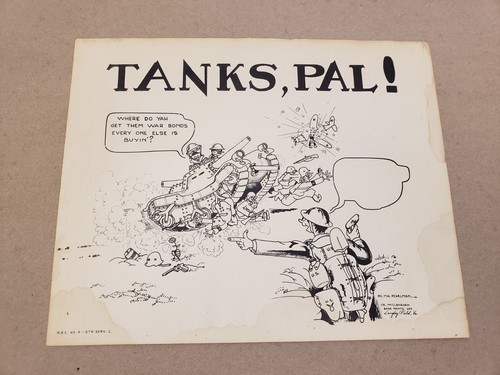 Wwii tanks pal war bonds - tanks,