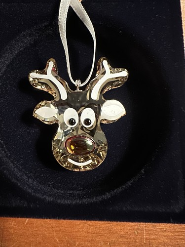 Swarovski gingerbread reindeer - gingerbread,