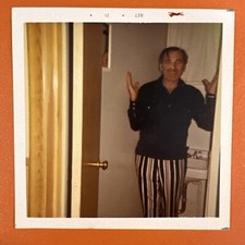 VINTAGE COLOR PHOTO Man