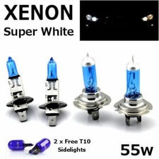 H1 H7 T10 55w SUPER WHITE XENON HID CAR UPGRADE SET HEAD LIGHT BULBS BRIGHT - A