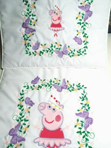 Dolls embroidered peppa pig - dolls,embroidered,