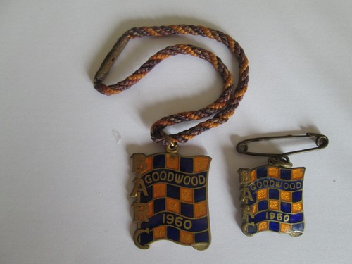 Barc goodwood badges - goodwood,