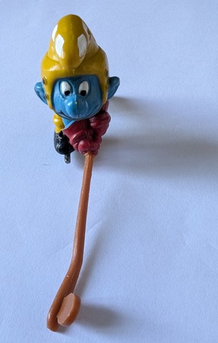Vintage smurf ice hockey - vintage,