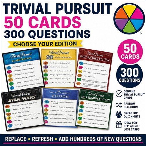 Trivial pursuit replacement - trivial,