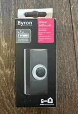 Black Illuminated Door Bell